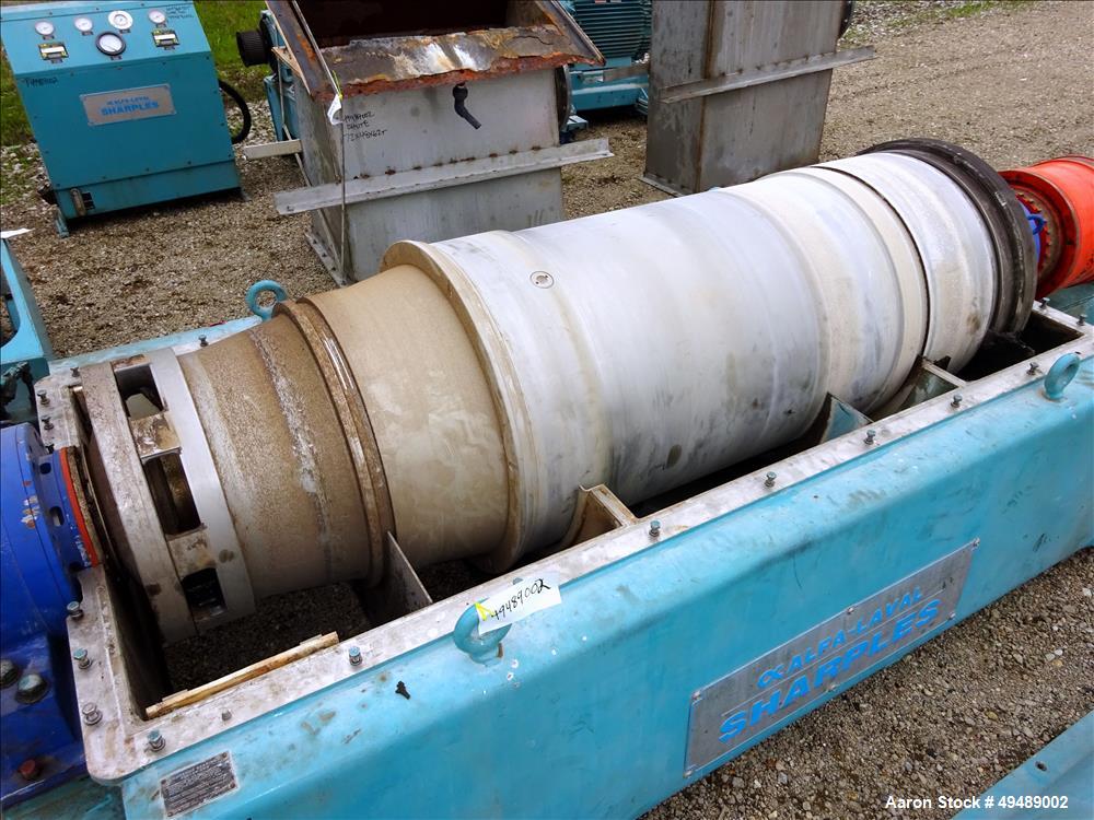 Used Sharples PM-75000 Super-D-Canter Centrifuge.
