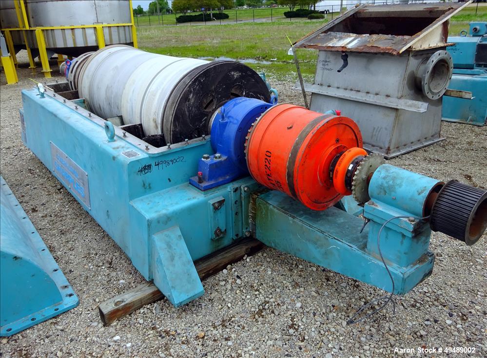 Used Sharples PM-75000 Super-D-Canter Centrifuge.