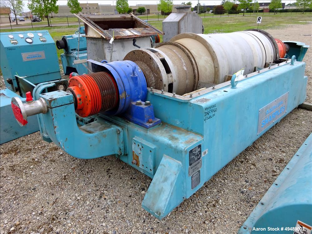 Used Sharples PM-75000 Super-D-Canter Centrifuge.
