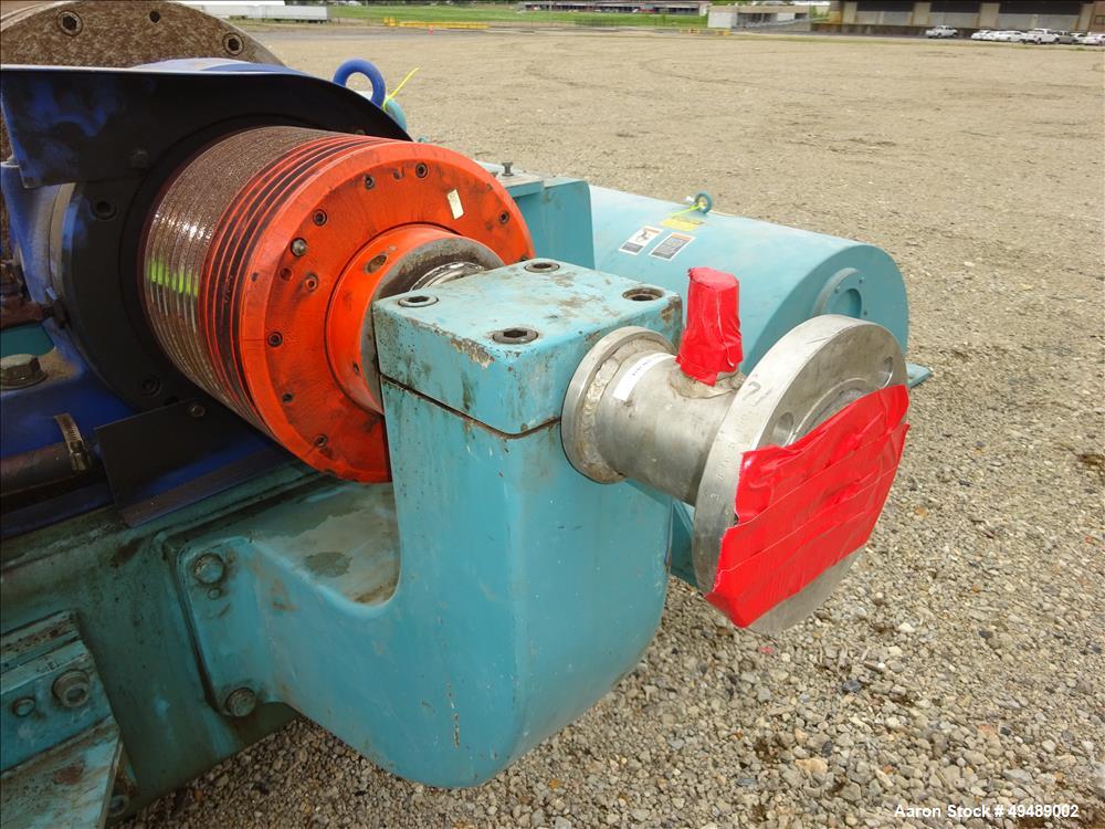 Used Sharples PM-75000 Super-D-Canter Centrifuge.