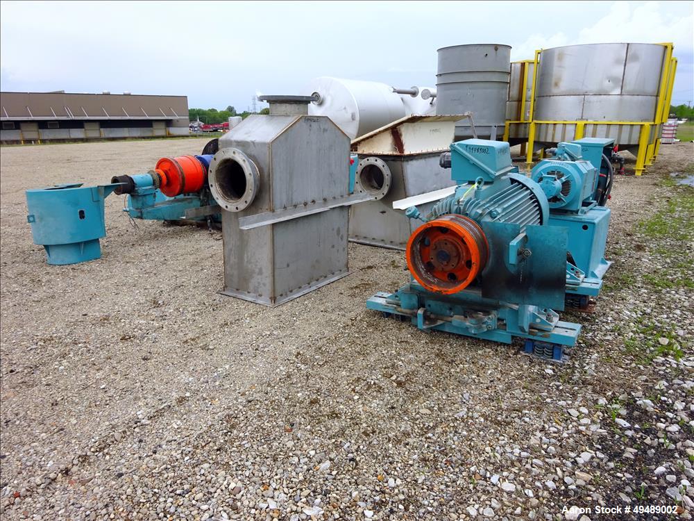 Used Sharples PM-75000 Super-D-Canter Centrifuge.