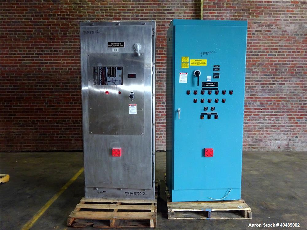 Used Sharples PM-75000 Super-D-Canter Centrifuge.