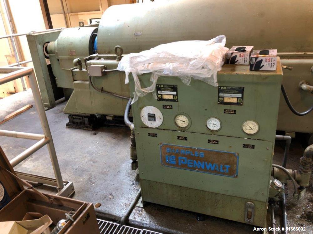 Used- Sharples Pennwalt Centrifuge