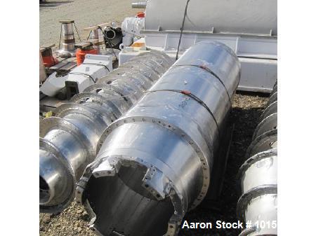Used Sharples Super-D-Canter Centrifuge Stainless Steel