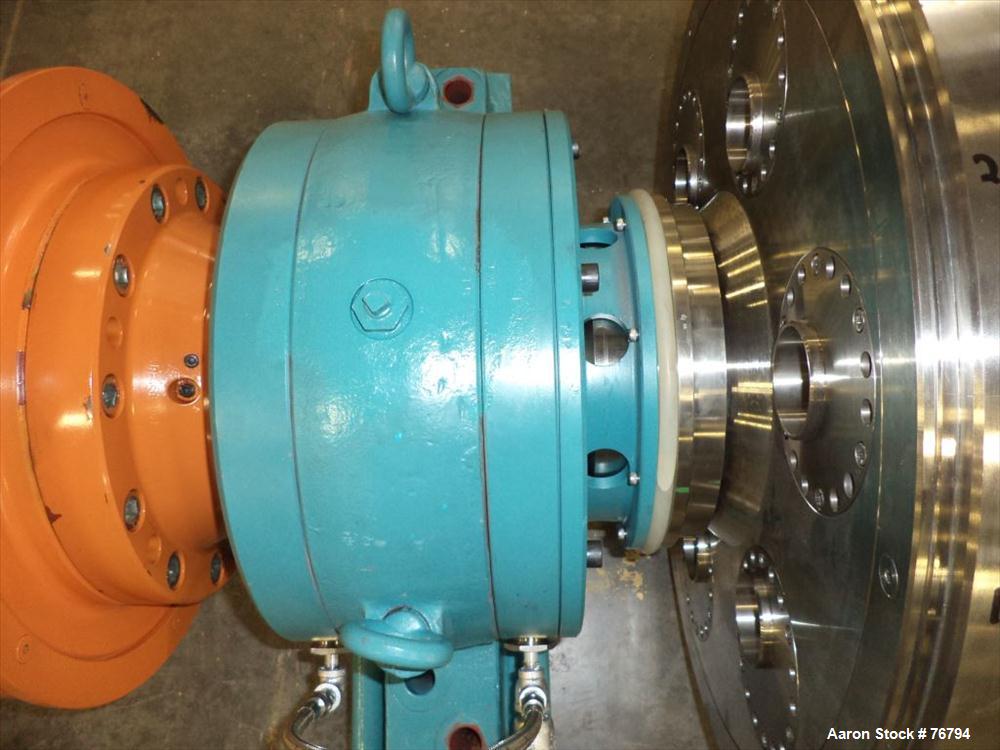 Used Stainless Steel Sharples Super-D-Canter Centrifuge Rotating Assembly