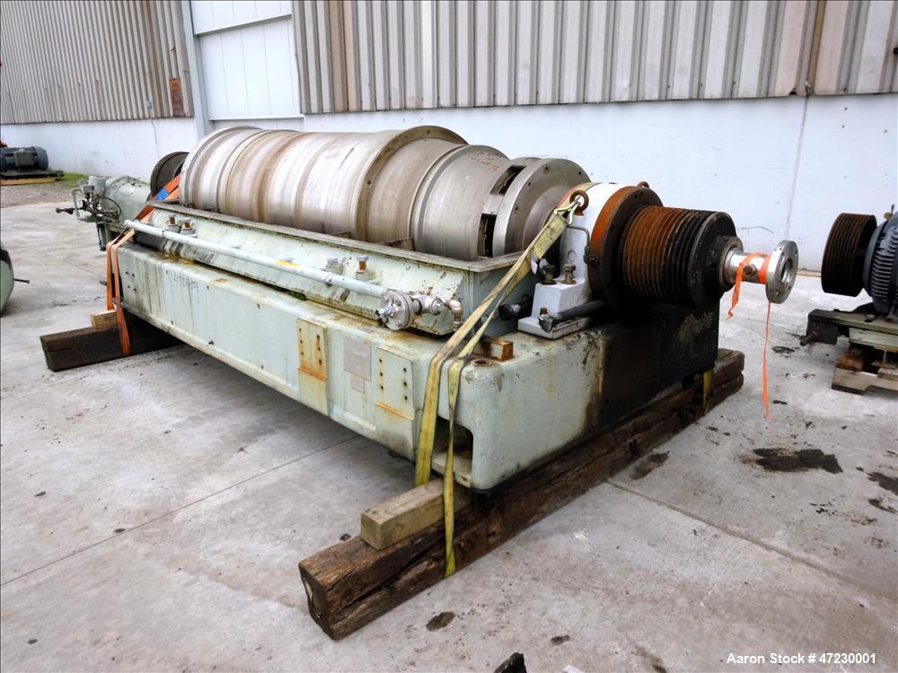 Used- Sharples SG-15 Super-D-Canter Centrifuge