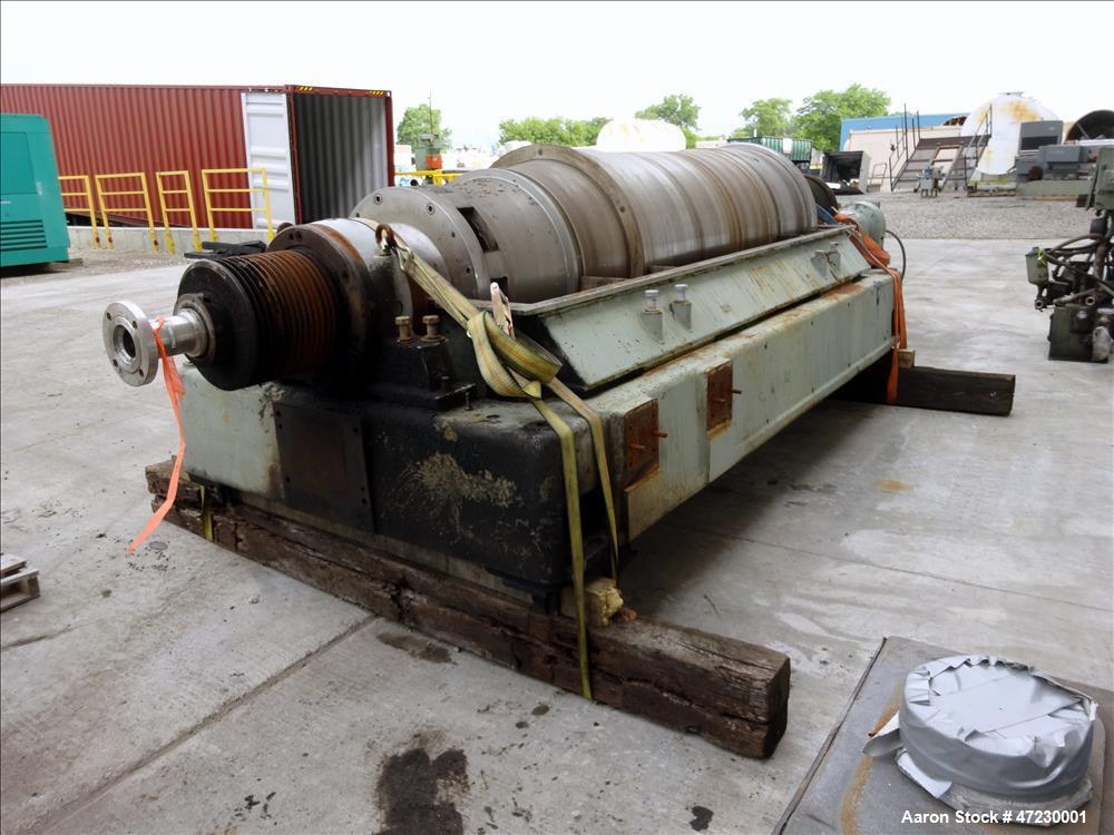 Used- Sharples SG-15 Super-D-Canter Centrifuge