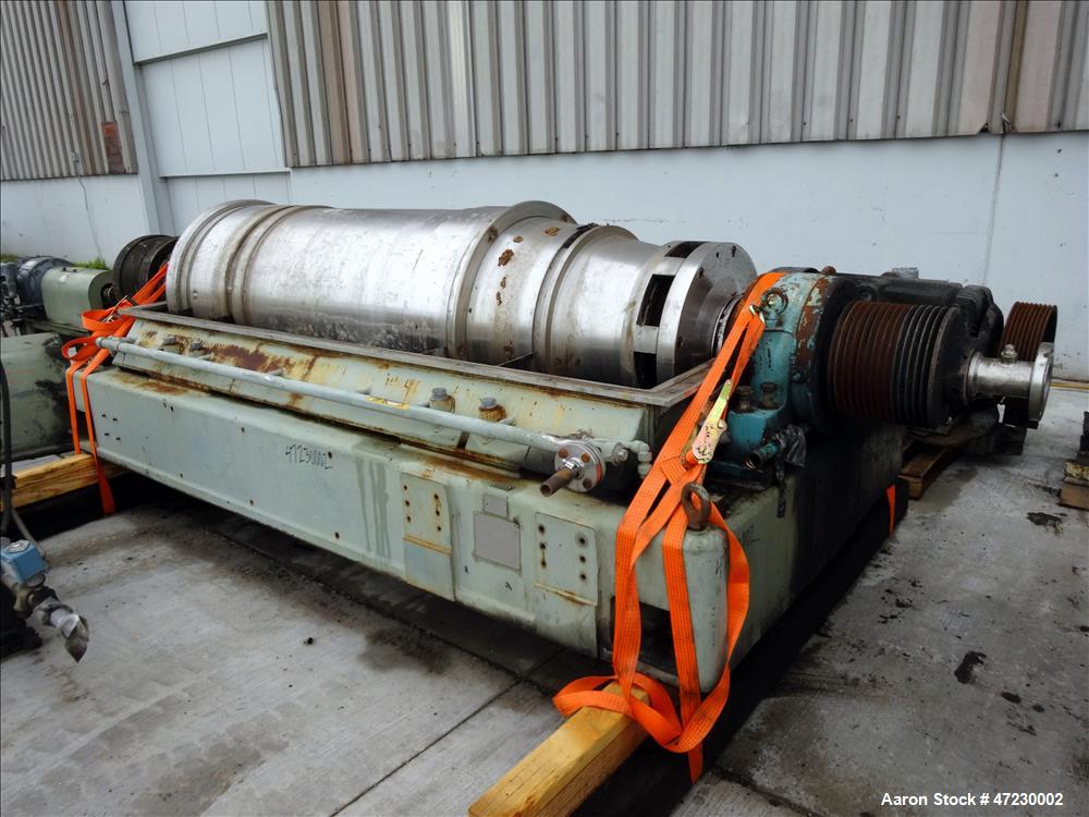 Used- Sharples Super-D-Canter Centrifuge, Model SG-15.