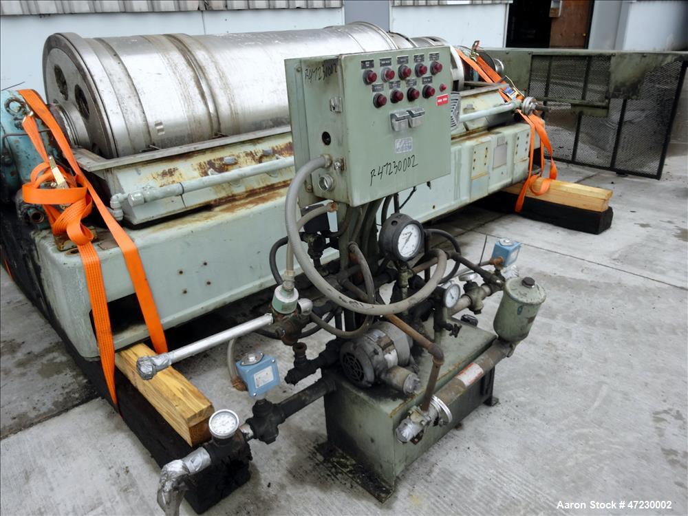 Used- Sharples Super-D-Canter Centrifuge, Model SG-15.