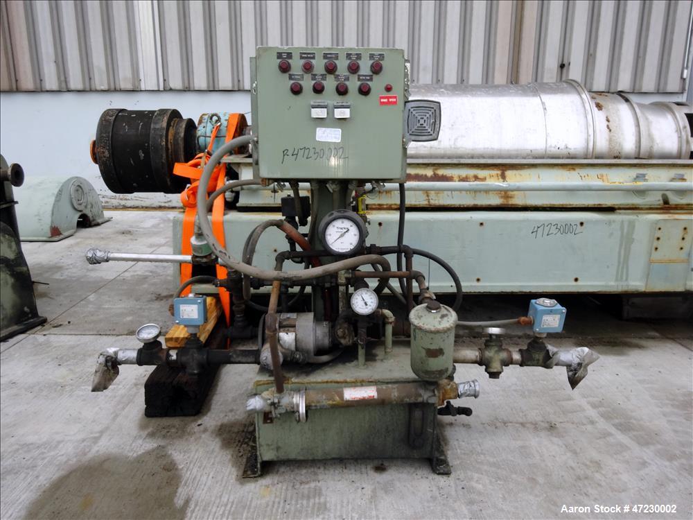 Used- Sharples Super-D-Canter Centrifuge, Model SG-15.