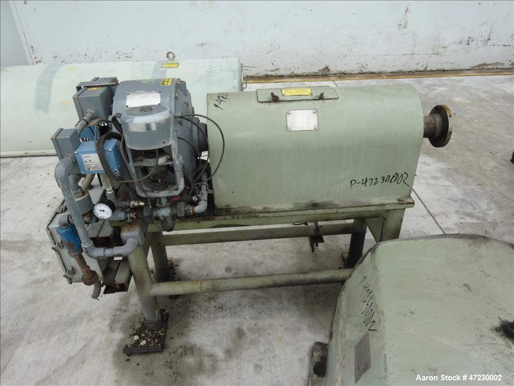 Used- Sharples Super-D-Canter Centrifuge, Model SG-15.