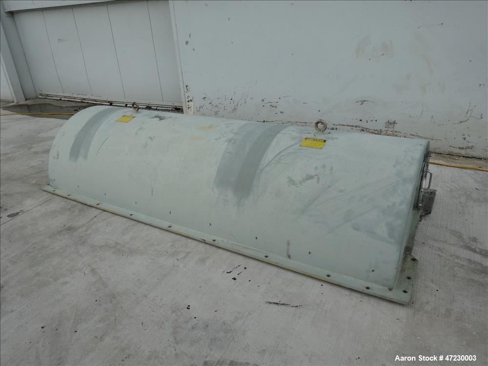 Used Alfa Laval / Sharples SG-15 Super-D-Canter Centrifuge. 316/317 Stainless steel Construction (product contact area), maximum bowl speed 2600 rpm, 360 degree solid discharge ports with sintered tu...