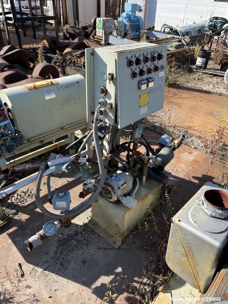 Used Alfa Laval / Sharples SG-15 Super-D-Canter Centrifuge. 316/317 Stainless steel Construction (product contact area), maximum bowl speed 2600 rpm, 360 degree solid discharge ports with sintered tu...