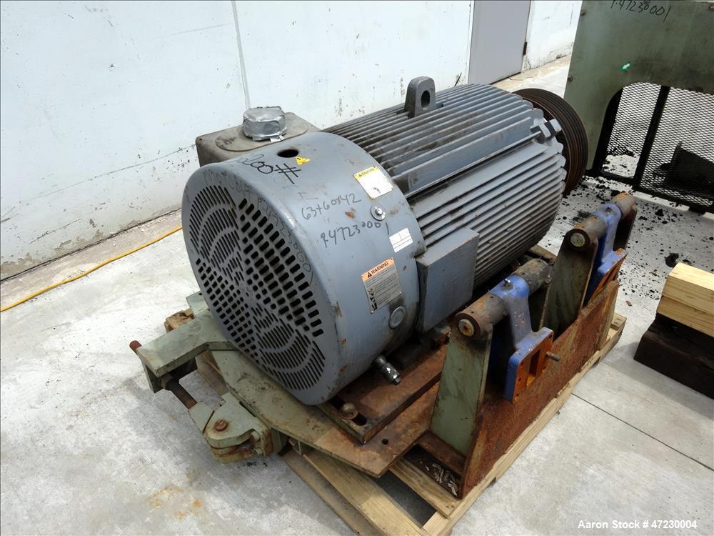 Used:- Alfa Laval / Sharples SG-15 Super-D-Canter Centrifuge. 316/317 Stainless steel Construction (product contact area), maximum bowl speed 2600 rpm, 360 degree solid discharge ports with sintered ...