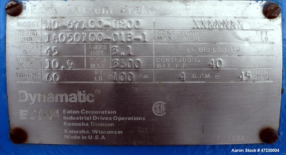 Used:- Alfa Laval / Sharples SG-15 Super-D-Canter Centrifuge. 316/317 Stainless steel Construction (product contact area), maximum bowl speed 2600 rpm, 360 degree solid discharge ports with sintered ...