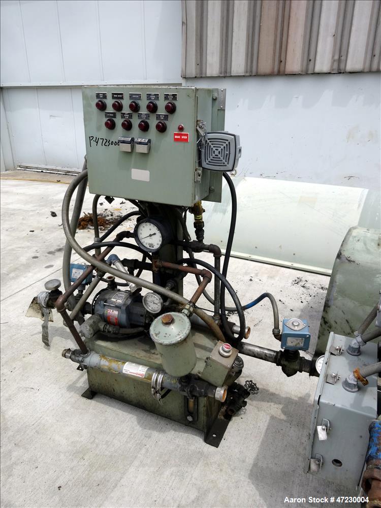 Used:- Alfa Laval / Sharples SG-15 Super-D-Canter Centrifuge. 316/317 Stainless steel Construction (product contact area), maximum bowl speed 2600 rpm, 360 degree solid discharge ports with sintered ...
