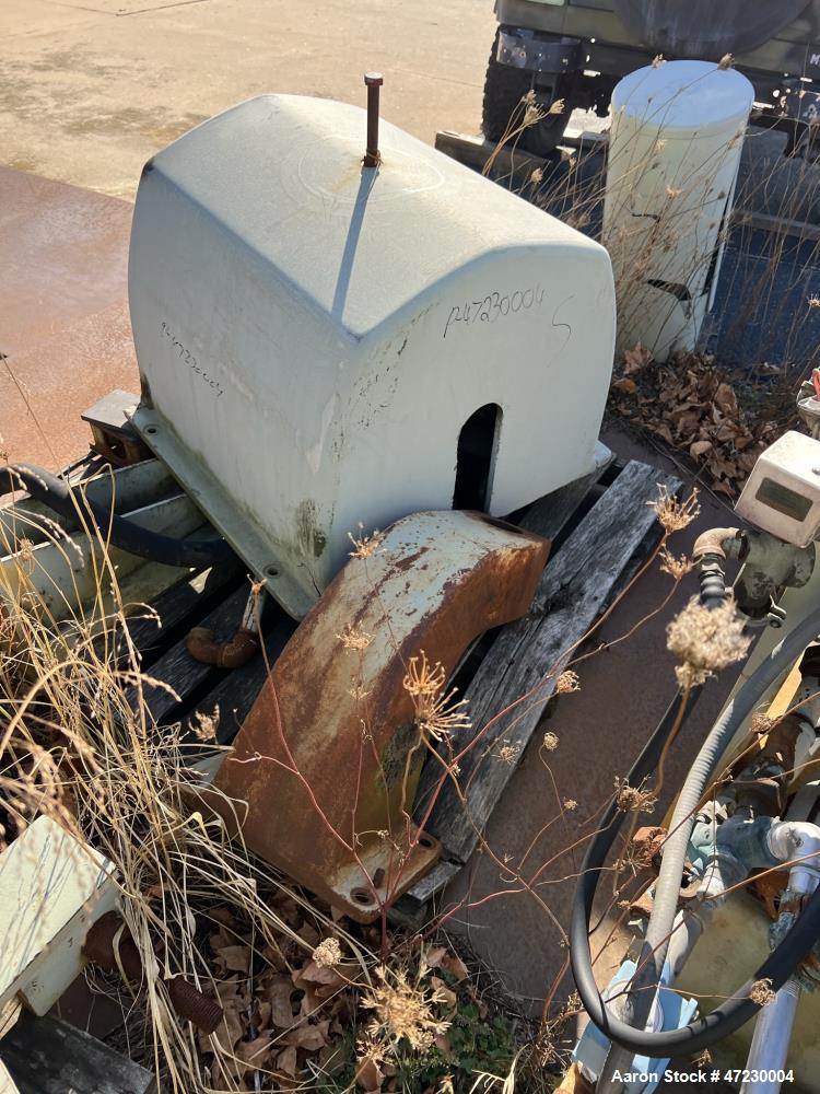 Used:- Alfa Laval / Sharples SG-15 Super-D-Canter Centrifuge. 316/317 Stainless steel Construction (product contact area), maximum bowl speed 2600 rpm, 360 degree solid discharge ports with sintered ...