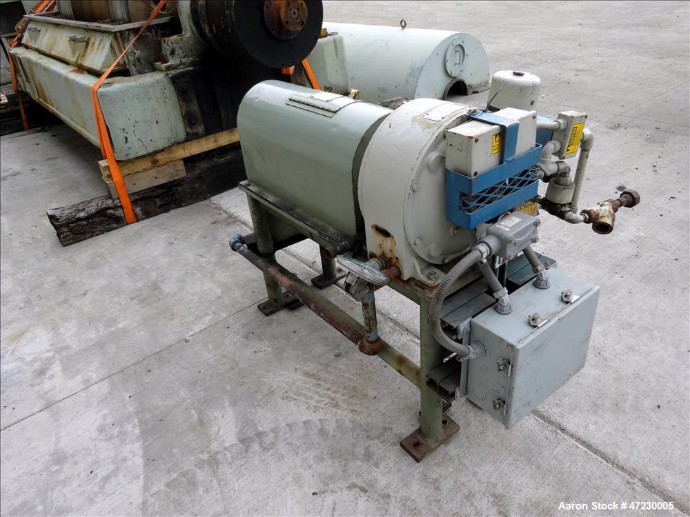 Used Sharples SG-15 Super-D-Canter Centrifuge