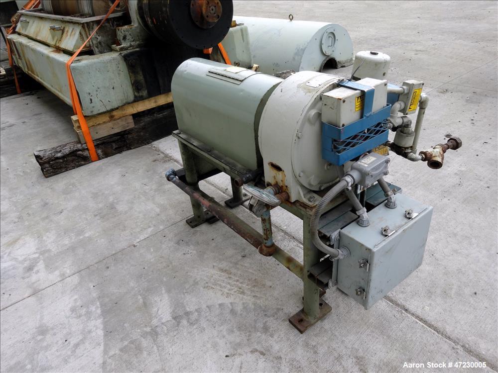 Used- Sharples SG-15 Super-D-Canter Centrifuge