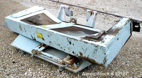 USED: Sharples XM-505 Super-D-Canter Centrifuge. 317/316 stainless steel construction on product contact areas. Max bowl speed 2800 rpm, 8" single lead tru-axial design conveyor with STC wear protect...