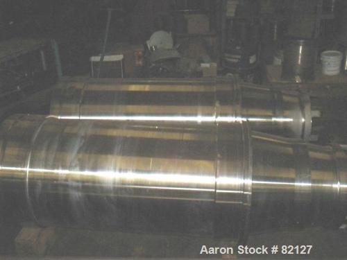 USED: Sharples XM-505 Super-D-Canter Centrifuge. 317/316 stainless steel construction on product contact areas. Max bowl speed 2800 rpm, 8" single lead tru-axial design conveyor with STC wear protect...