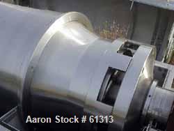 Used Sharples P-5400 Super-D-Canter Centrifuge base, carbon steel construction