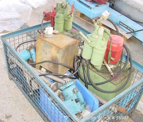 Used Sulzer Escher Wyss ZDC-30 Decanter Centrifuge, Type ZDC-30, Hastelloy S on product contact parts. Gas tight design. Casing No 2 purge seals with meter. 12.3" diameter x 35.1" straight side (315m...