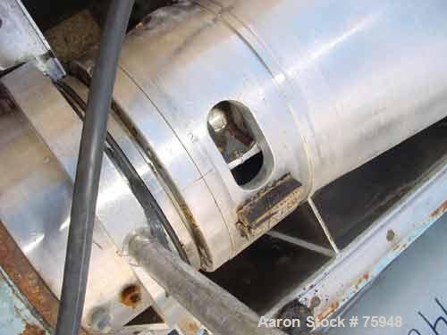 Used Sulzer Escher Wyss Decanter Centrifuge, Type ZDC-30