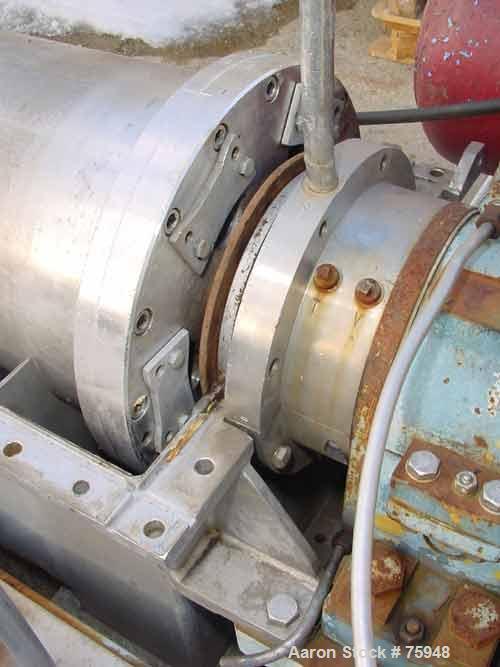 Used Sulzer Escher Wyss Decanter Centrifuge, Type ZDC-30
