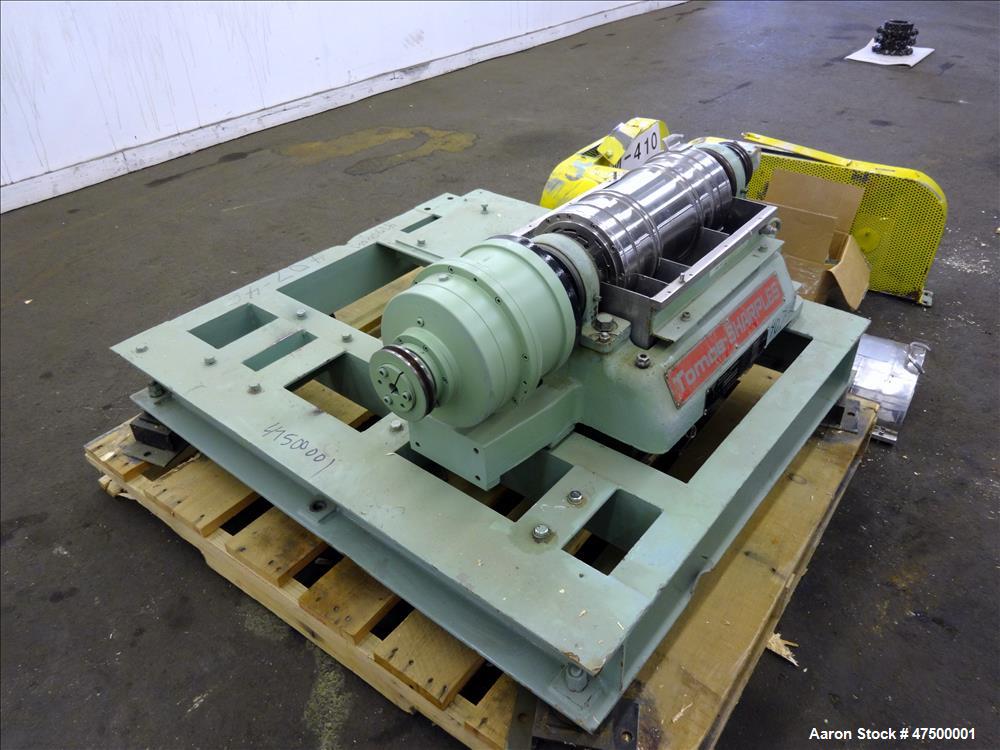Used Tomoe / Sharples P-660 Super-D-Canter Centrifuge. 316 Stainless Steel cons