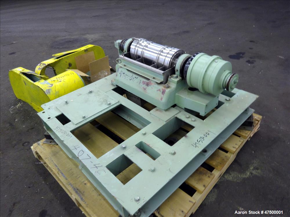 Used Tomoe / Sharples P-660 Super-D-Canter Centrifuge. 316 Stainless Steel cons