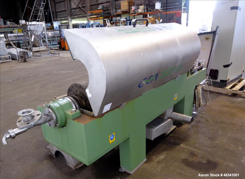Used Westfalia AD-0509 Solid Bowl Decanter Centrifuge