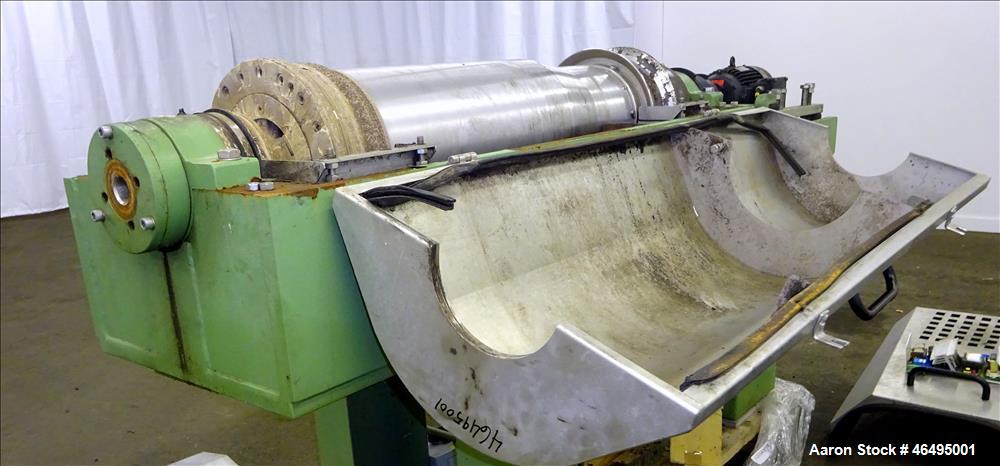 Used Westfalia AD-0509 Solid Bowl Decanter Centrifuge