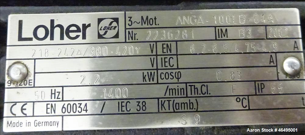 Used Westfalia AD-0509 Solid Bowl Decanter Centrifuge