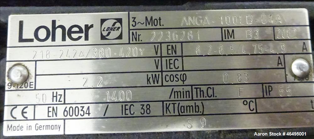 Used- Westfalia AD-0509 Solid Bowl Decanter Centrifuge