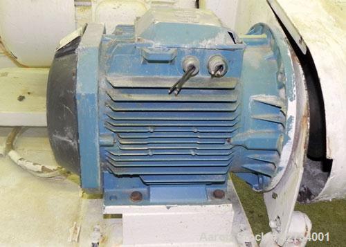 Used Westfalia CA-220 Solid Bowl Decanter Centrifuge. 316 Stainless steel construction (product contact areas), maximum bowl speed 4000 rpm, single lead conveyor with welded hardfacing, casing, sub-b...