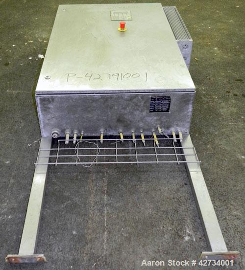 Used Westfalia CA-220 Solid Bowl Decanter Centrifuge. 316 Stainless steel construction (product contact areas), maximum bowl speed 4000 rpm, single lead conveyor with welded hardfacing, casing, sub-b...