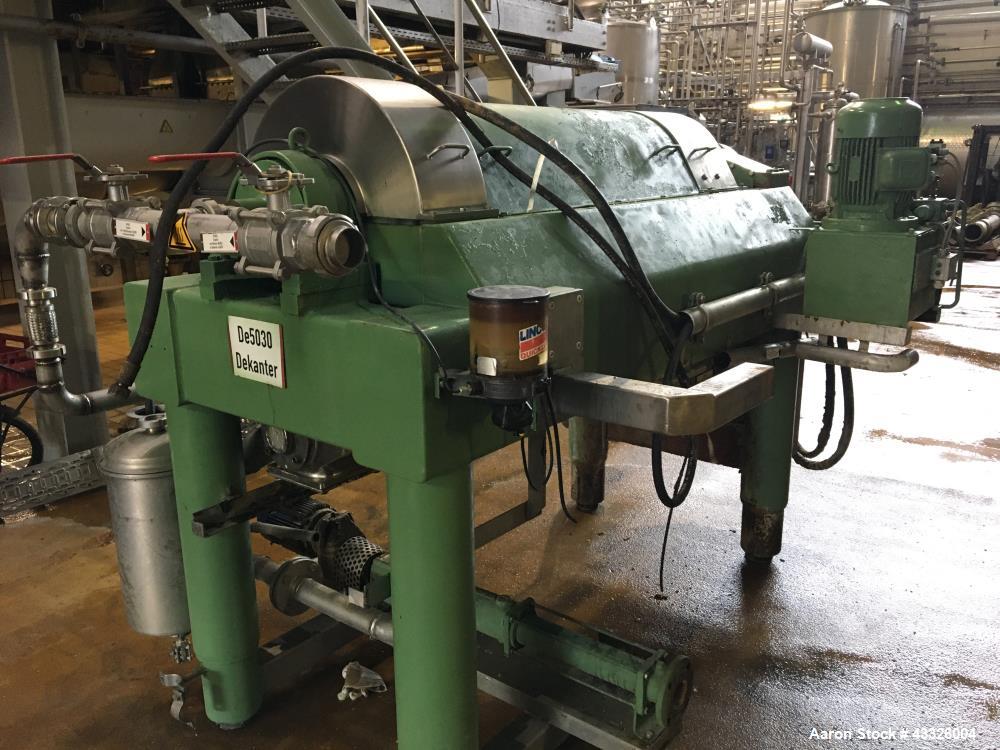 Used Westfalia CA-450-00-19 Solid Bowl Decanter Centrifuge