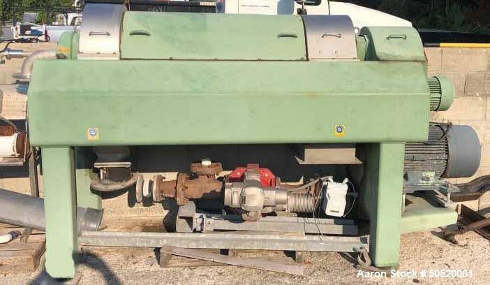 Used Westfalia Decanter Centrifuge; Model CA-450-00-02