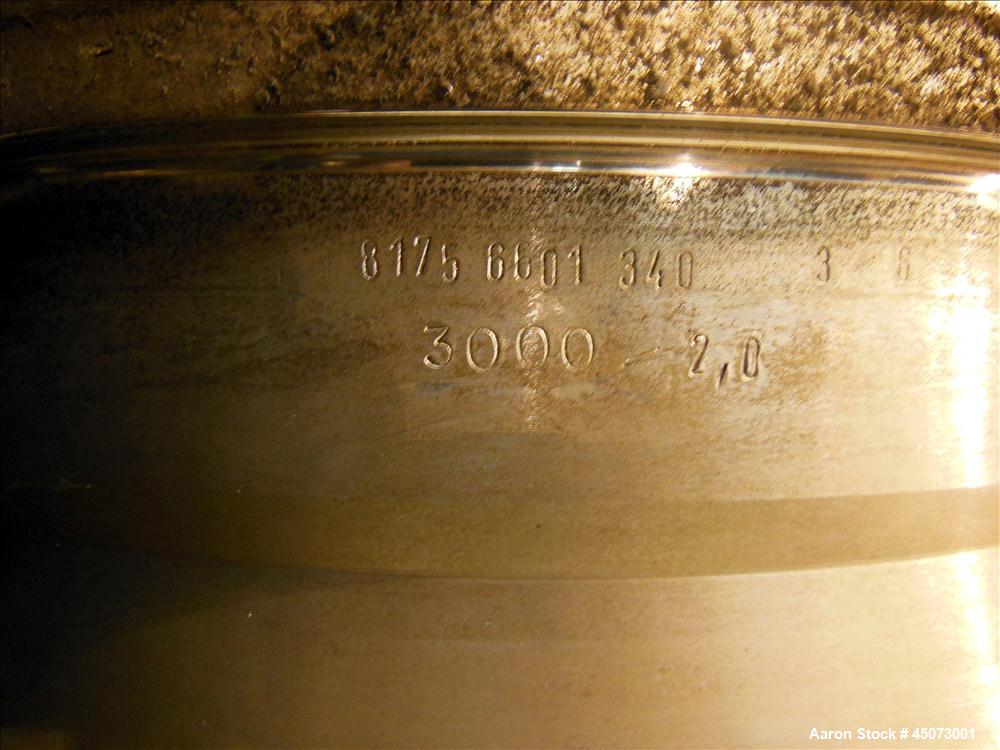 Used Stainless Steel Westfalia Solid Bowl Decanter Centrifuge