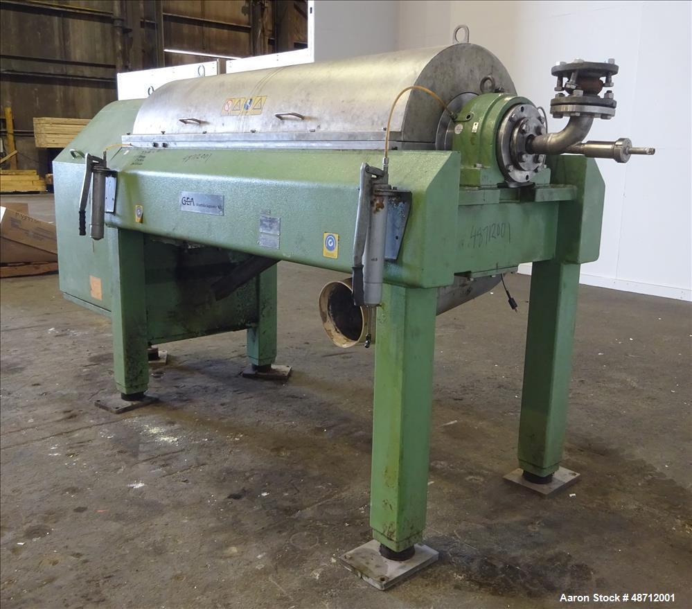 Used GEA Westfalia CB-305-00-02 Solid Bowl Decanter Centrifuge
