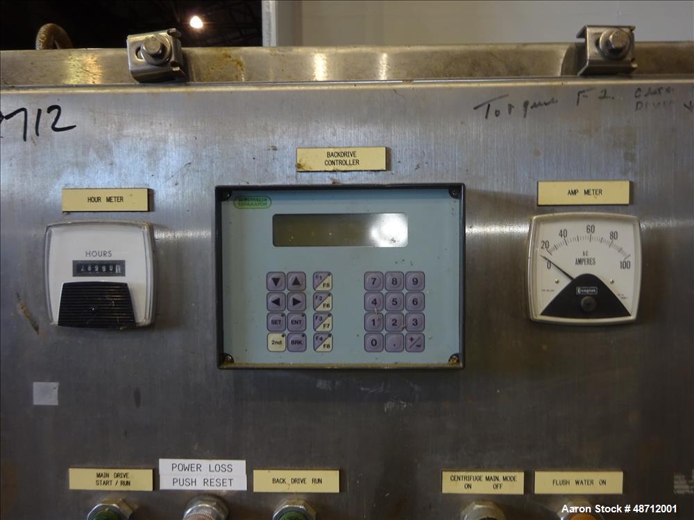 Used GEA Westfalia CB-305-00-02 Solid Bowl Decanter Centrifuge