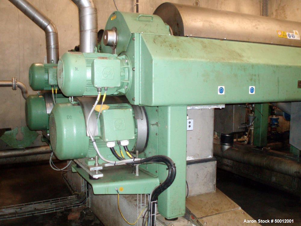 Used Westfalia CA-458-00-02 Solid Bowl Decanter Centrifuge
