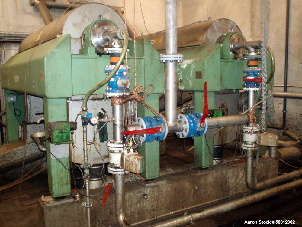 Used Westfalia CA-458-00-02 Solid Bowl Decanter Centrifuge