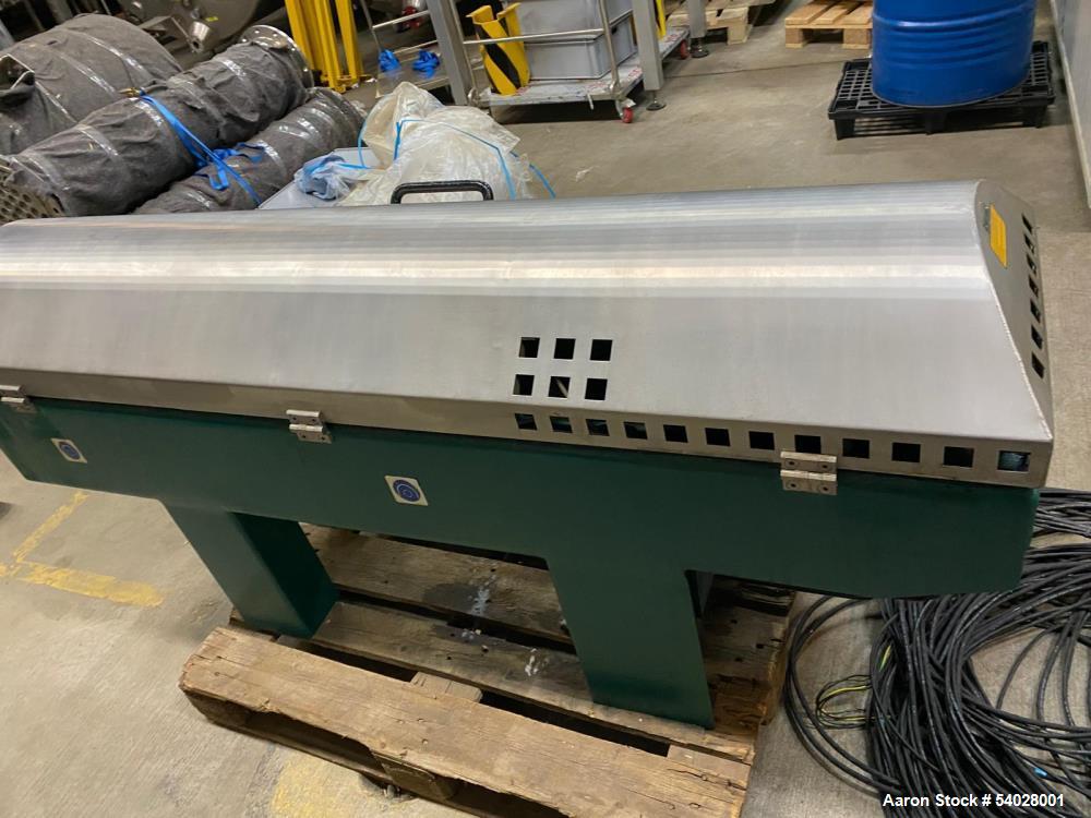 Used GEA Westfalia UCD 205-00-02/32c Decanter Centrifuge – 5500 RPM, 2-Phase, Stainless Contact, WWT Application – 2011