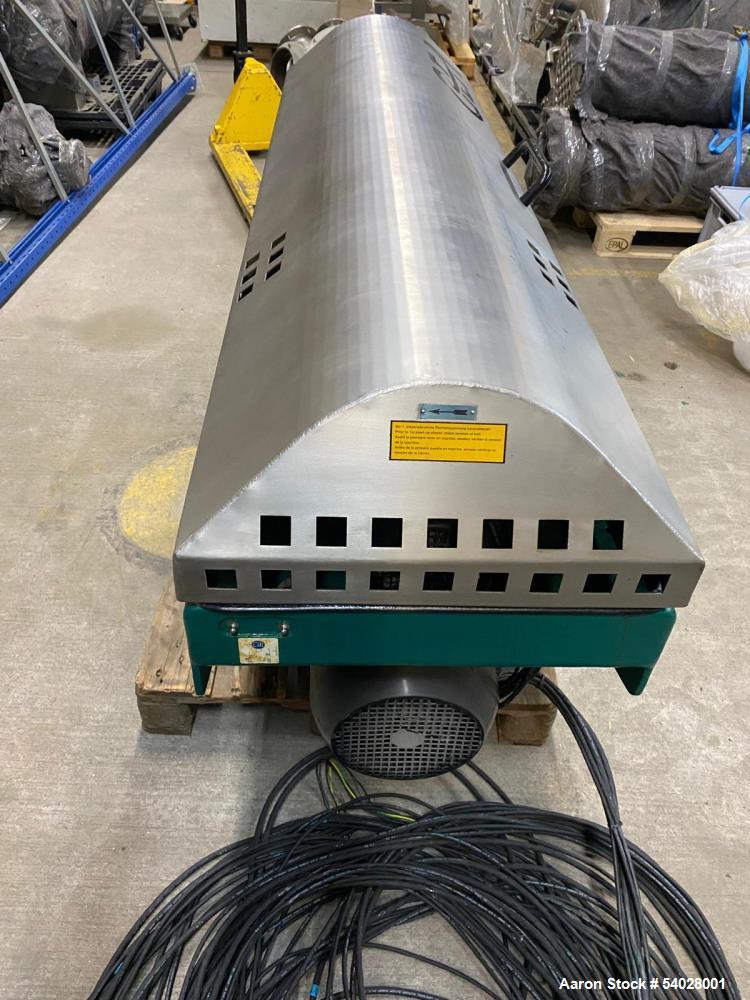 Used GEA Westfalia UCD 205-00-02/32c Decanter Centrifuge – 5500 RPM, 2-Phase, Stainless Contact, WWT Application – 2011
