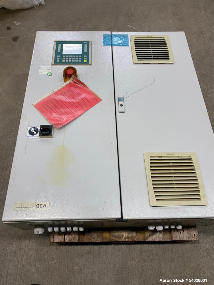 Used GEA Westfalia UCD 205-00-02/32c Decanter Centrifuge – 5500 RPM, 2-Phase, Stainless Contact, WWT Application – 2011