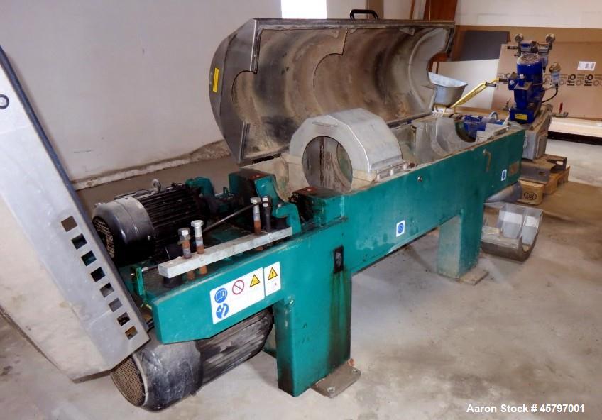 Used Westfalia UCD 305-00-02 Solid Bowl Decanter Centrifuge.