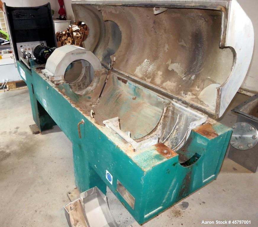 Used Westfalia UCD 305-00-02 Solid Bowl Decanter Centrifuge.