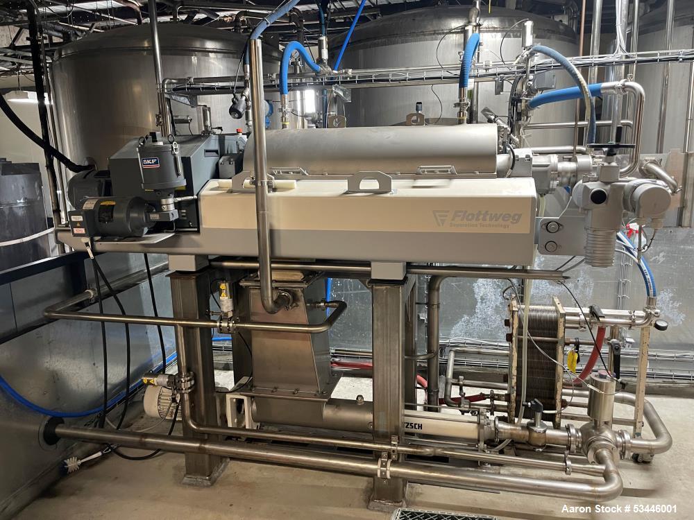 Flottweg Separation Technology Dewatering Decanter SIMP Solid Bowl Centrifuge,
